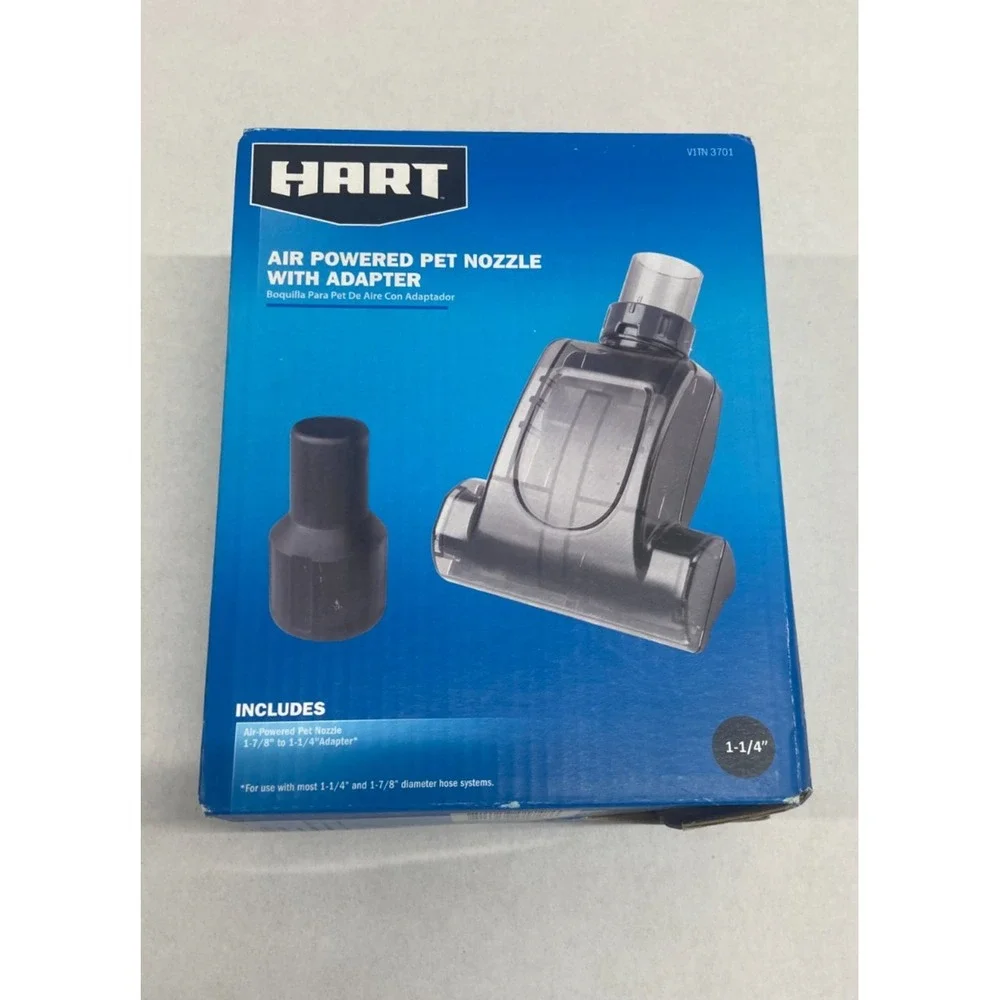 Hart Air Powered Pet Vacuum Nozzle with Adapter (1 7/8